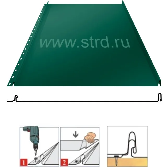 RAL 6005 (зеленый)