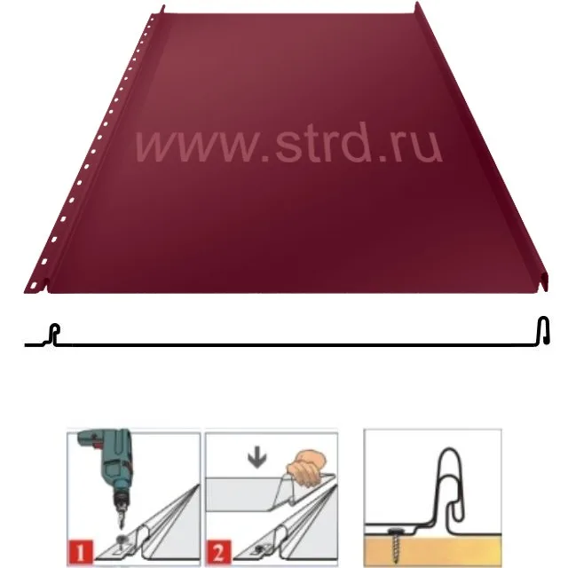 RAL 3005 (вишневый)