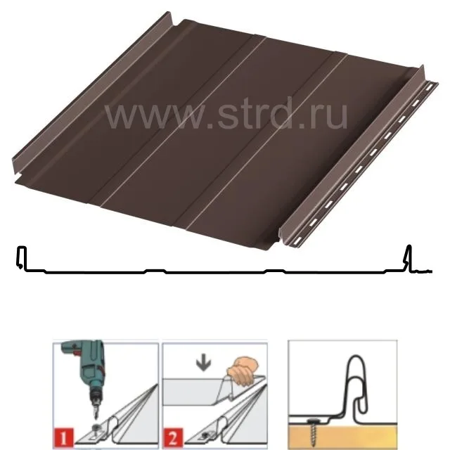 RAL 8017 (коричневый)