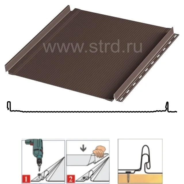 RAL 8017 (коричневый)