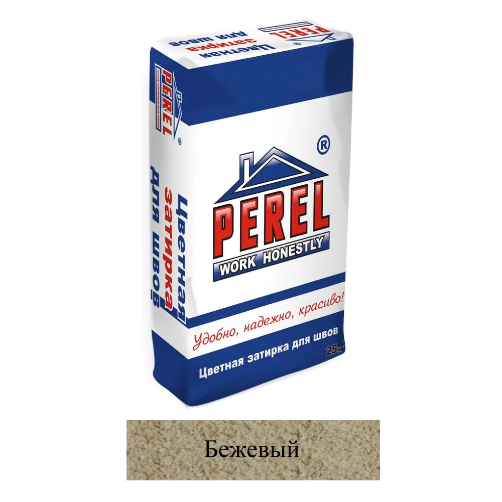 Затирка цементная Perel RL бежевая 0420 25кг
