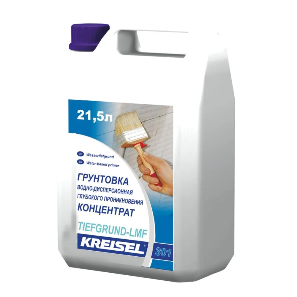 Грунтовка акриловая Kreisel 301 TIEFGRUND-LMF Глубокого проникновения 21.5л позиция под заказ