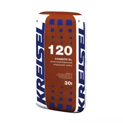 Кладочная смесь цементная М50 Kreisel 120 DAMMORTEL серый 21кг позиция под заказ