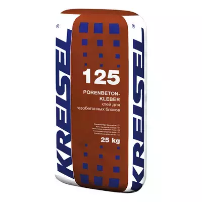 Клей Kreisel 125 PORENBETON-KLEBER для блоков 25кг позиция под заказ