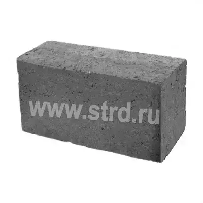 Блок ППКЦ керамзитобетонный АЗКМ перегородочный полнотелый 390*90*190 D1300кг/м3 М75кг/см2