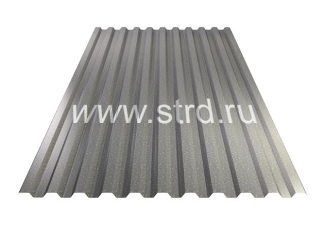 Профнастил C 21 0.55мм Оцинкован Россия Zn (цинк) SteelX