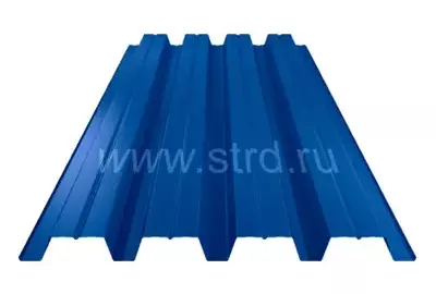 Профнастил Н 60 0.5мм Norman Россия RAL 5005 (синий) Металл Профиль