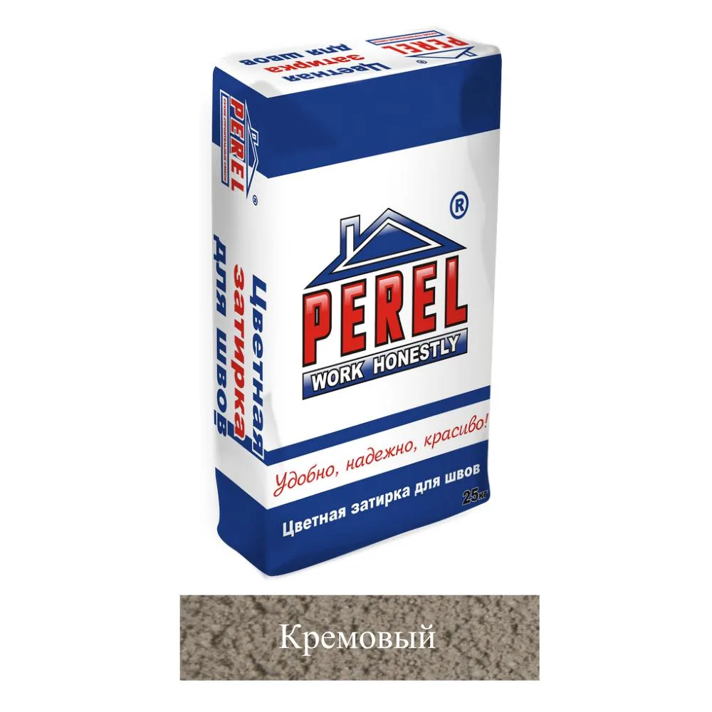 Затирка цементная Perel RL зима кремовая 5440 25кг