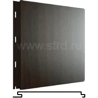 Стеновая панель Вертикаль Classic 200*176мм 0.45мм Принт Элит Корея в пленке Кофейное дерево (коричневый) Grand Line