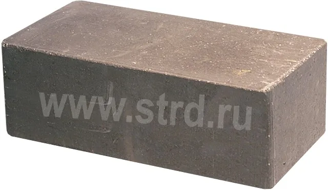 Кирпич облицовочный полнотелый Шоколад гладкий 250*120*88мм М250кг/см2 Судогодский