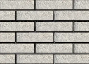 Кирпич облицовочный полнотелый ложок Белый колотый 250*100*65мм М250кг/см2 Судогодский