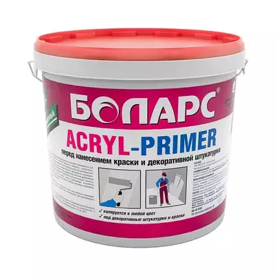Грунтовка акриловая Боларс ACRYL-PRIMER 5кг позиция под заказ