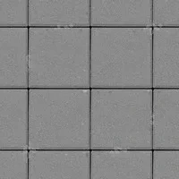 Тротуарная плитка Квадрат З К. 7 Серый основа - серый цемент 300*300*70мм Спецбетон