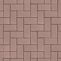 Тротуарная плитка Брусчатка ЭДД 1.6 Красно-коричневый полный прокрас на сером цементе основа - серый цемент 200*100*60мм Спецбетон