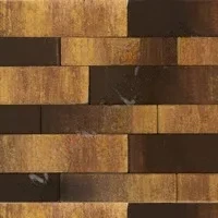 Тротуарная плитка Домино Color Mix Сафари верхний прокрас на белом / сером цементе основа - серый цемент набор на м2 t=60мм BRAER
