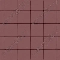 Тротуарная плитка Квадрат Красный с/ц верхний прокрас на сером цементе основа - серый цемент 150*150*60мм Фабрика Готика