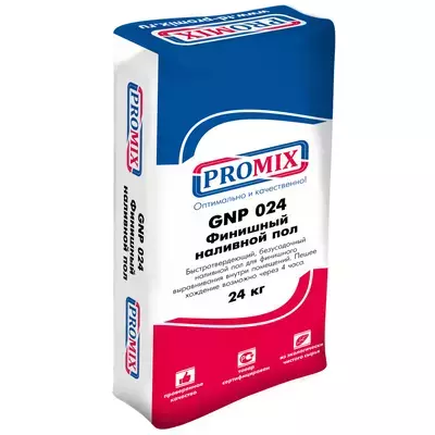 Смесь для полов цементная Promix GNP 024 серый 24кг
