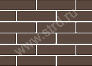 Кирпич облицовочный пустотелый Корица гладкий 250*120*65мм утолщенная стенка 20мм М200кг/см2 Тербунский Гончар