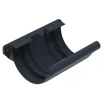 Соединитель желоба GLC PVC 152мм RAL 7024 (серый)