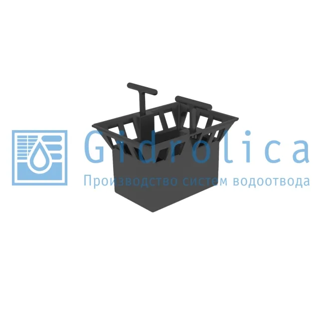 213 Корзина дождеприемника пластик Point Gidrolica