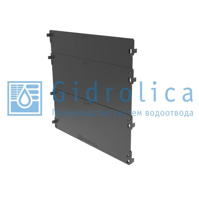 18201 Заглушка пластик Standart DN 200 Gidrolica