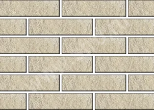 Кирпич облицовочный полнотелый ДКЛ ложок Горчичный колотый 250*90*65мм М250кг/см2 Авангард КЗ
