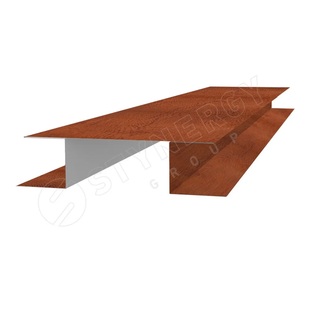 Планка Н-образная 75*18мм 0.45мм SteelArt 3D 3м Stynergy