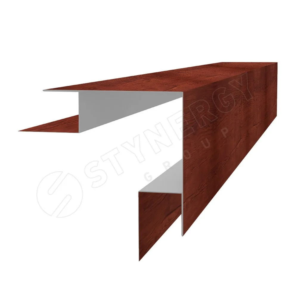 Угол наружный сложный 75*75мм 0.45мм SteelArt 3D 3м Stynergy