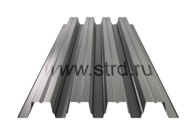 Профнастил Н 75 0.7мм Оцинкован Россия Zn (цинк) SteelX
