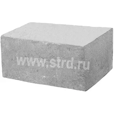 Блок КСР-ПР-39-75-F50-1600 керамзитобетонный РР Девелопмент стеновой полнотелый 390*190*188 D1600кг/м3 М75кг/см2