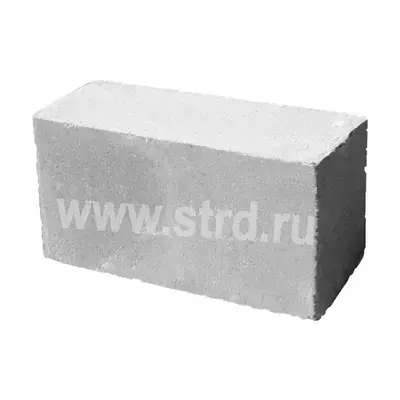 Блок КПР-ПР-39-50-F50-1800 керамзитобетонный РР Девелопмент перегородочный полнотелый 390*90*188 D1800кг/м3 М50кг/см2