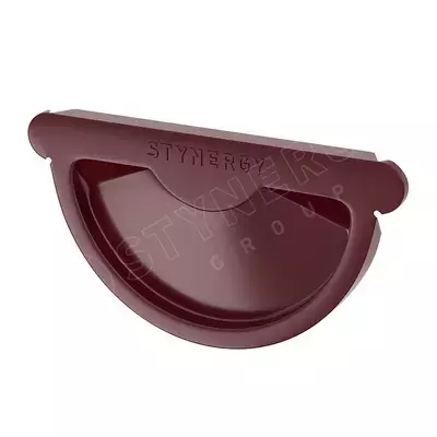 Заглушка Stynergy 125мм Полиэстер RAL 3005 (вишневый)