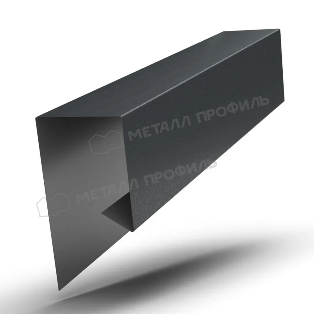 Планка завершающая сложная 30*25мм 0.5мм Viking E 3м Металл Профиль