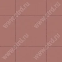 Крупноформатные плиты Квадрат плоский Красный верхний прокрас на сером цементе основа - серый цемент 500*500*40мм МЗ 342