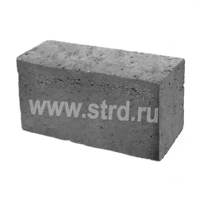 Блок КПР-ПР-ПЛ-39-75-F50-1400 керамзитобетонный Основа-М перегородочный полнотелый 390*90*188 D1400кг/м3 М75кг/см2
