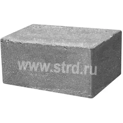 Блок КСЛ-ПР-ПЛ-39-200-F50-2200 бетонный Основа-М стеновой полнотелый 390*190*188 D2200кг/м3 М200кг/см2