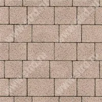 Тротуарная плитка Новый город 60 Медовый (Caramello) верхний прокрас на белом цементе основа - серый цемент набор на м2 t=60мм Steingot