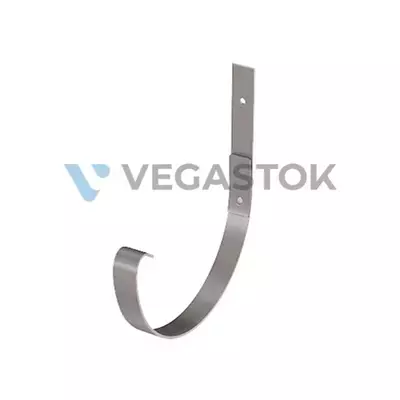 Держатель желоба/ кронштейн короткий ВегаСтайл 125мм Оцинкован Zn (цинк)