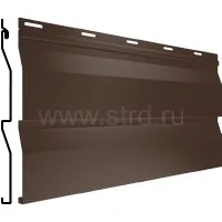 Сайдинг Корабельная доска 265*240мм 0.5мм Rooftop Бархат Россия RR 32 (коричневый) Grand Line