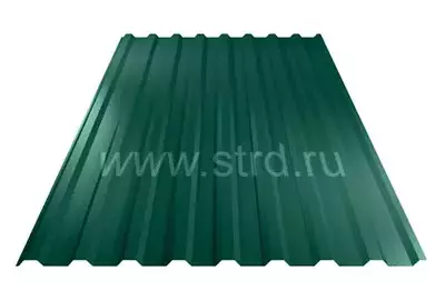Профнастил C 20 0.5мм Corundum 50 матовый Россия RAL 6005 (зеленый) Stynergy