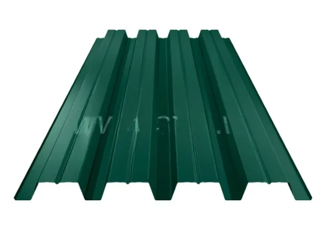 Профнастил Н 60 0.5мм Corundum 50 матовый Россия RAL 6005 (зеленый) Stynergy