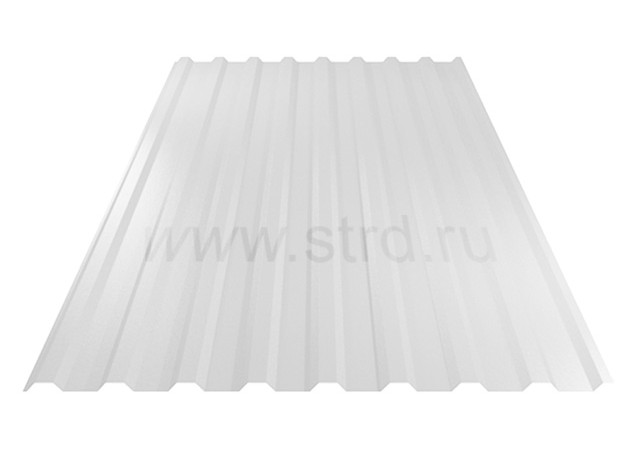 Профнастил C 20 0.35мм Полиэстер Россия RAL 9003 (белый) SteelX