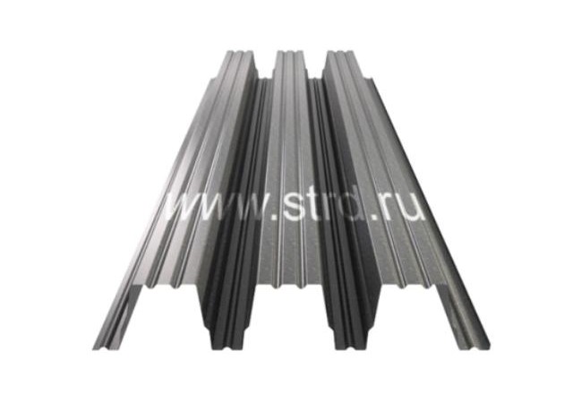 Профнастил Н 114 0.7мм Оцинкован Россия Zn (цинк) SteelX