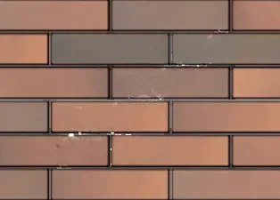 Кирпич облицовочный пустотелый клинкер Классика Светло-коричневый флэш Прага гладкий 250*85*65мм стандартная стенка М300кг/см2 ЛСР
