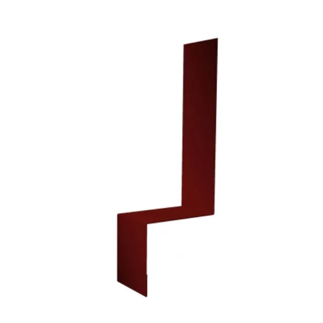 Планка примыкание боковое фальц для фальца 130*65*25мм сталь 0.5мм Атлас 2м Grand Line