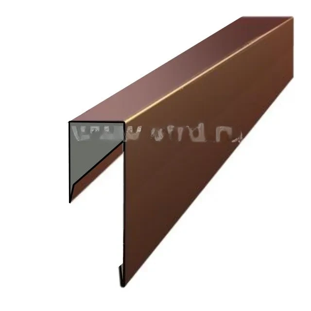 Торцевая страховочная планка для профнастила для металлочерепицы 150*50мм сталь 0.5мм Drap TX 2м Grand Line
