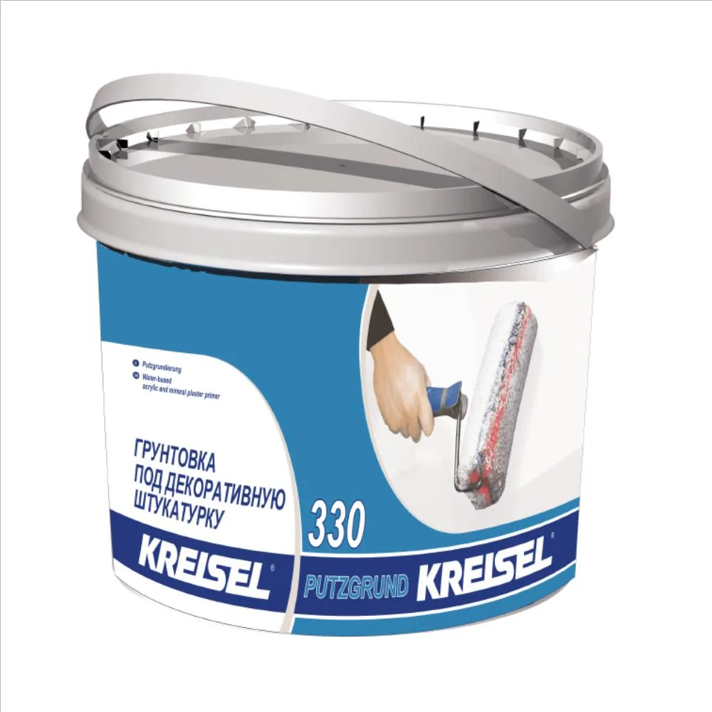 Грунтовка акриловая Kreisel 330 PUTZGRUND цветная под минеральную штукатурку color (группа 3-4) 20кг позиция под заказ