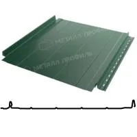Фальцевая панель Металл Профиль Fastclick-H 531/485мм Purman 0.5мм RAL 6005 (зеленый)