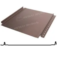 Фальцевая панель Металл Профиль Fastclick 531/485мм Viking 0.45мм RAL 8017 (коричневый)