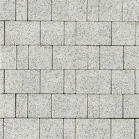 Тротуарная плитка Новый город 40 Антара верхний прокрас на белом цементе основа - серый цемент набор на м2 t=40мм МЗ 342